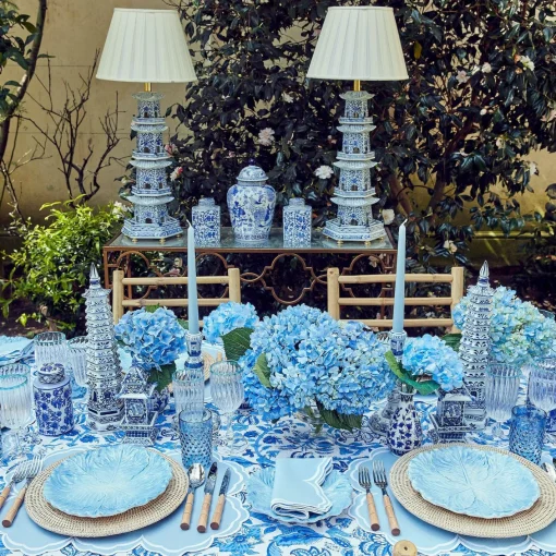 Year-round Decorations | Spring Decorations<Mrs. Alice Chinoiserie Porcelain Pagoda