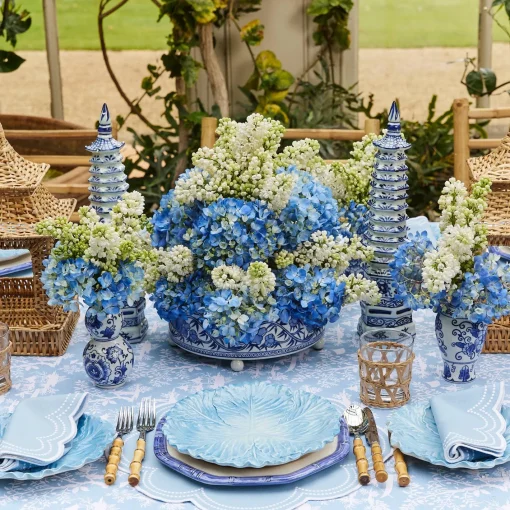 Year-round Decorations | Spring Decorations<Mrs. Alice Chinoiserie Porcelain Pagoda