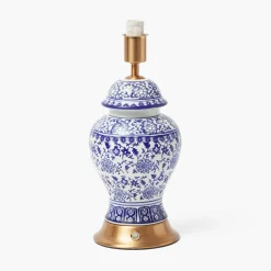 Rechargeable Table Lamps | Lamp Stands<Mrs. Alice Chinoiserie Rechargeable Lamp