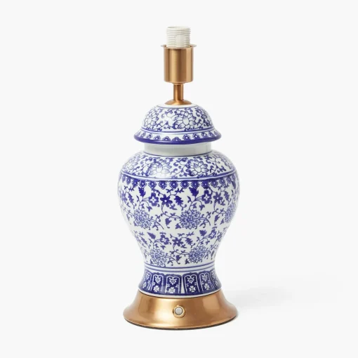 Rechargeable Table Lamps | Lamp Stands<Mrs. Alice Chinoiserie Rechargeable Lamp