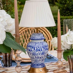 Rechargeable Table Lamps | Lamp Stands<Mrs. Alice Chinoiserie Rechargeable Lamp