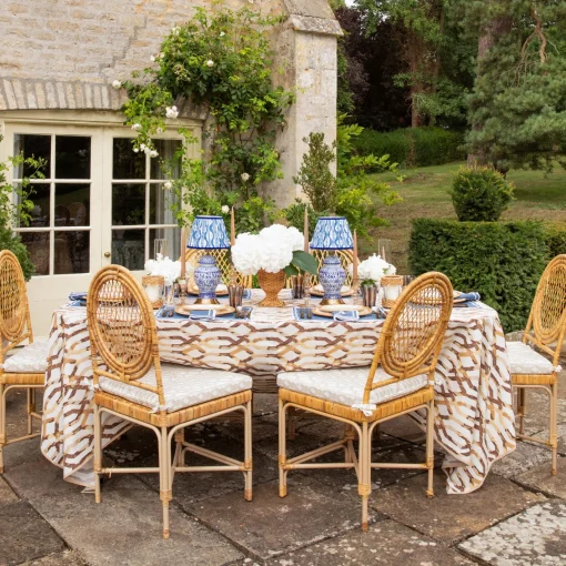 Rechargeable Table Lamps | Lamp Stands<Mrs. Alice Chinoiserie Rechargeable Lamp