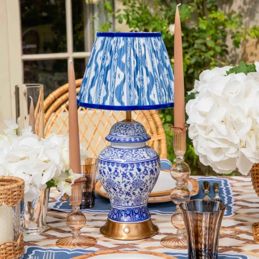 Rechargeable Table Lamps | Lamp Stands<Mrs. Alice Chinoiserie Rechargeable Lamp