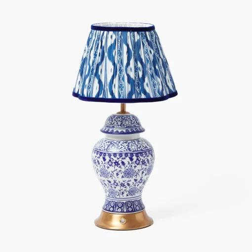 Rechargeable Table Lamps | Lamp Stands<Mrs. Alice Chinoiserie Rechargeable Lamp