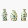 Vases | Vases & Planters<Mrs. Alice Chinoiserie Tole Bud Vases (Set of 3)