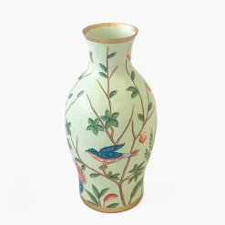 Vases | Vases & Planters<Mrs. Alice Chinoiserie Tole Bud Vases (Set of 3)