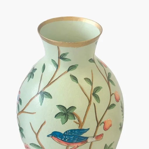 Vases | Vases & Planters<Mrs. Alice Chinoiserie Tole Bud Vases (Set of 3)