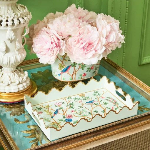 Vases | Vases & Planters<Mrs. Alice Chinoiserie Tole Planter