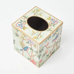 For Her | For The Homemaker<Mrs. Alice Chinoiserie Tole Tissue Box