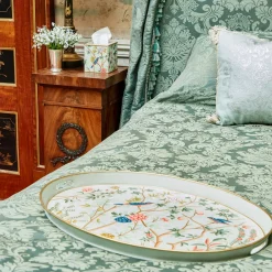 For Her | For The Homemaker<Mrs. Alice Chinoiserie Tole Tissue Box