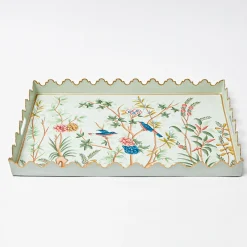Trays | For Her<Mrs. Alice Chinoiserie Tole Tray