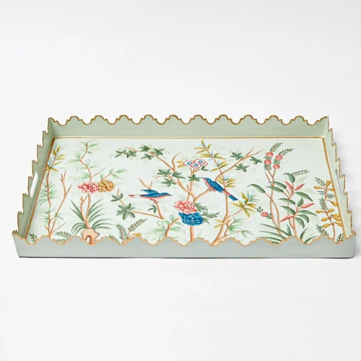 Trays | For Her<Mrs. Alice Chinoiserie Tole Tray