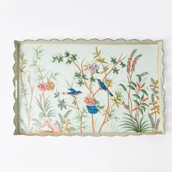 Trays | For Her<Mrs. Alice Chinoiserie Tole Tray