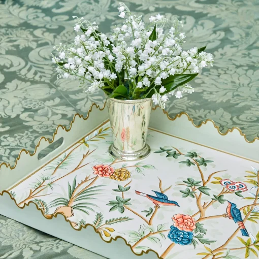 Trays | For Her<Mrs. Alice Chinoiserie Tole Tray