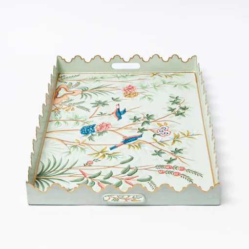 Trays | For Her<Mrs. Alice Chinoiserie Tole Tray