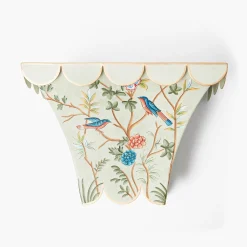For Her | For The Homemaker<Mrs. Alice Chinoiserie Tole Wall Sconce