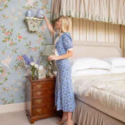 For Her | For The Homemaker<Mrs. Alice Chinoiserie Tole Wall Sconce
