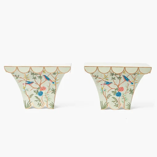 For Her | For The Homemaker<Mrs. Alice Chinoiserie Tole Wall Sconce