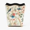 For Her | For The Homemaker<Mrs. Alice Chinoiserie Tole Waste Paper Bin