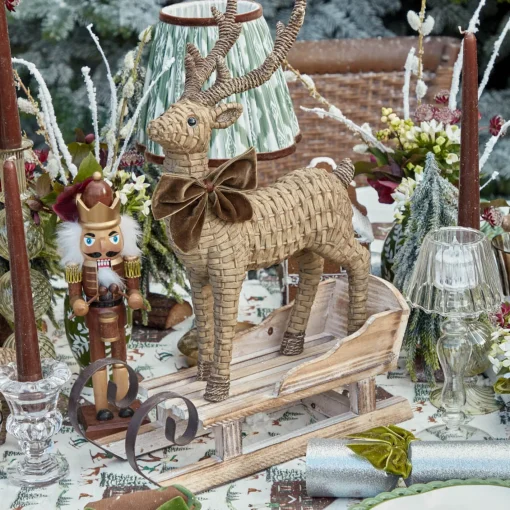 Christmas Decorations<Mrs. Alice Chocolate Brown & Gold Nutcracker (Pair)
