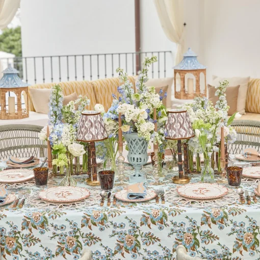 Summer Lighting | Lampshades<Mrs. Alice Chocolate Brown Ikat Lampshade (18cm)