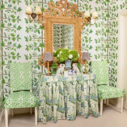 Lampshades<Mrs. Alice Chocolate Lotus Deep Scalloped Lampshade (18cm)