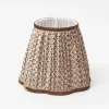 Lampshades<Mrs. Alice Chocolate Lotus Lampshade (18cm)