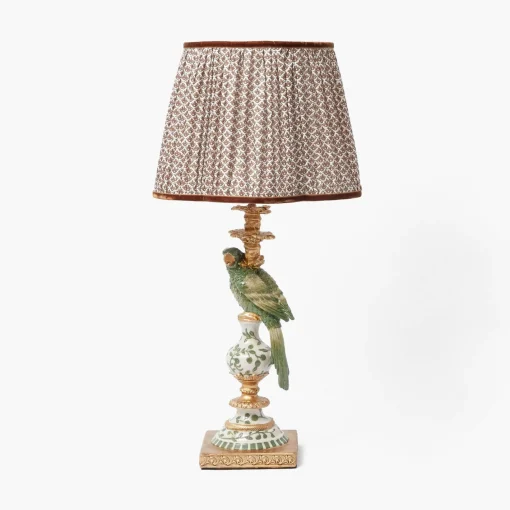 Lampshades<Mrs. Alice Chocolate Lotus Lampshade (30cm)