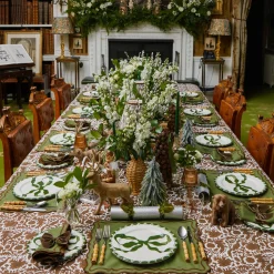 Tablecloths | For The Chalet<Mrs. Alice Chocolate Pheasant Tablecloth