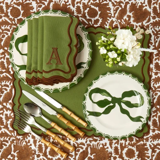 Tablecloths | For The Chalet<Mrs. Alice Chocolate Pheasant Tablecloth