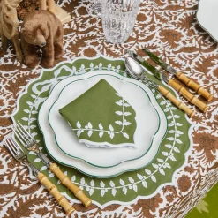 Tablecloths | For The Chalet<Mrs. Alice Chocolate Pheasant Tablecloth