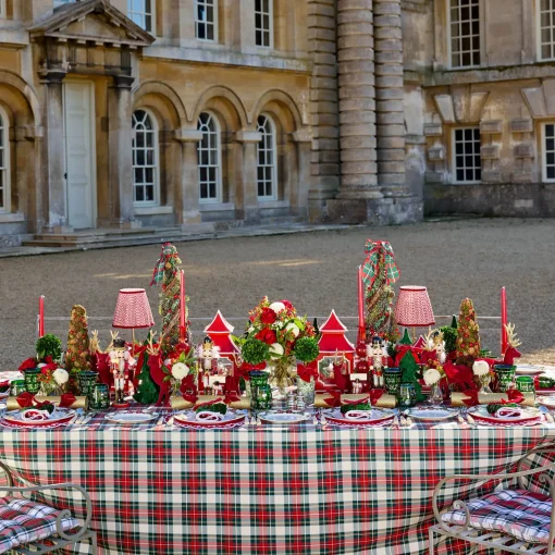 Crockery Sets<Mrs. Alice Christmas Garland Dinner & Starter Plates (Set of 8)
