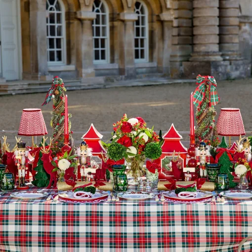 Crockery Sets<Mrs. Alice Christmas Garland Dinner & Starter Plates (Set of 8)
