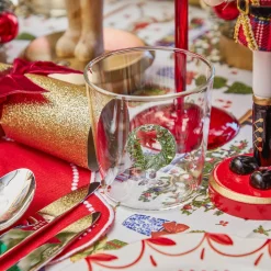 Glasses<Mrs. Alice Christmas Wreath Glasses (Set of 4)