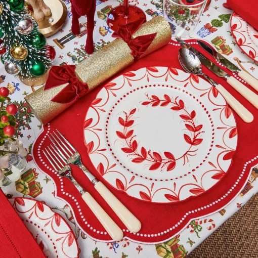 Glasses<Mrs. Alice Christmas Wreath Glasses (Set of 4)