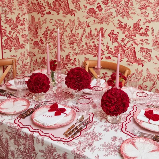 Tablecloths<Mrs. Alice Claudette Toile Tablecloth