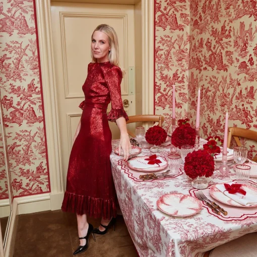 Tablecloths<Mrs. Alice Claudette Toile Tablecloth