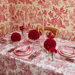 Tablecloths<Mrs. Alice Claudette Toile Tablecloth