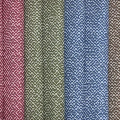 Serena Fresson Fabrics<Mrs. Alice Cobalt Blue Lotus Flower Fabric