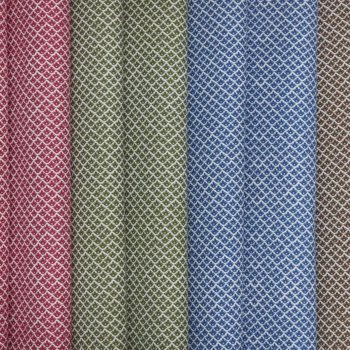 Serena Fresson Fabrics<Mrs. Alice Cobalt Blue Lotus Flower Fabric