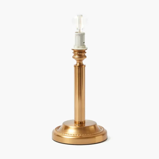 Rechargeable Table Lamps<Mrs. Alice Corinthian Rechargeable Lamp with Cream Shade (22cm)