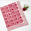 Tablecloths<Mrs. Alice Cranberry Pheasant Tablecloth