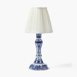Lampshades<Mrs. Alice Cream Pleated Lampshade (18cm)
