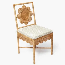 Furniture | Furniture<Mrs. Alice Daisy Rattan Chair with Pavilion Cushion
