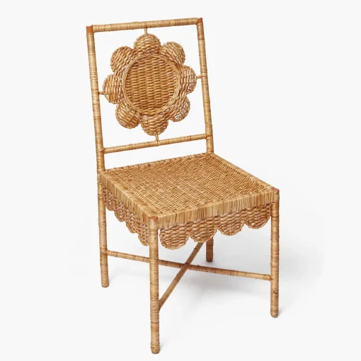 Furniture | Furniture<Mrs. Alice Daisy Rattan Chair with Pavilion Cushion