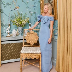 Furniture | Furniture<Mrs. Alice Daisy Rattan Chair with Pavilion Cushion