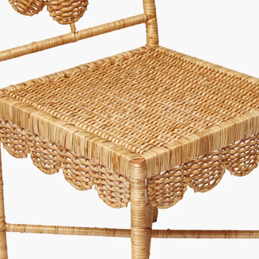 Furniture | Furniture<Mrs. Alice Daisy Rattan Chair with Pavilion Cushion