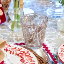 Summer Glassware | Glasses<Mrs. Alice Dappled Sand Glasses (Set of 4)