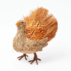 Autumn Decorations<Mrs. Alice Decorative Raffia Turkey