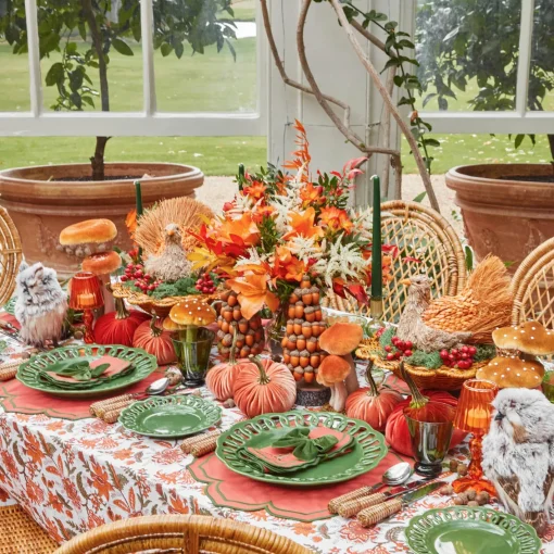 Autumn Decorations<Mrs. Alice Decorative Raffia Turkey
